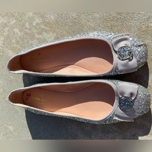 Sparkling Kate Spade flats woman’s size 9.5